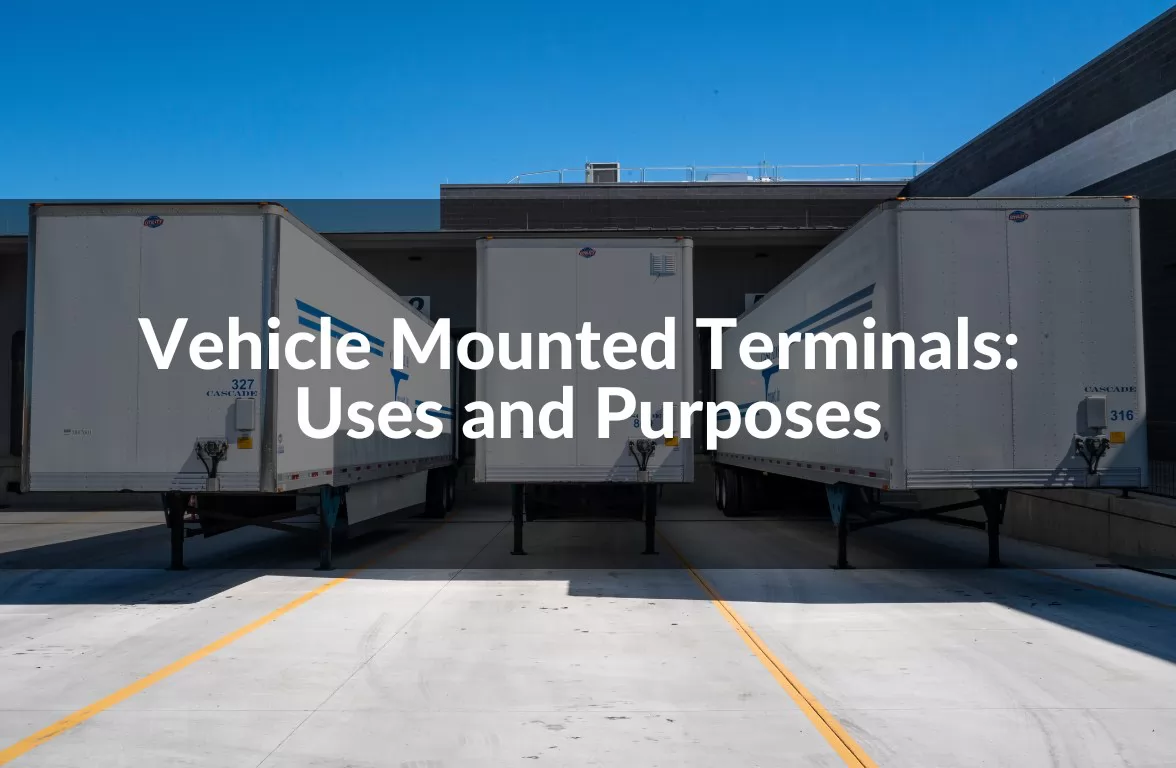 vehicle mounted terminal